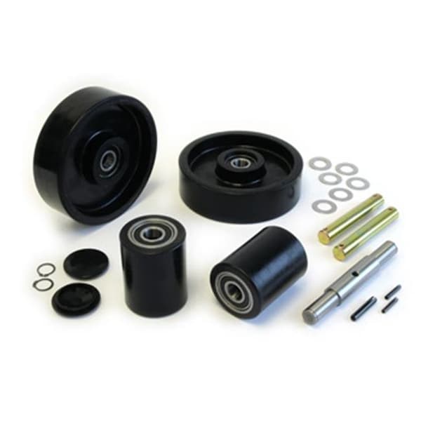 Wesco Wesco GWK-CPI-CK CPI Complete Wheel Kit for Manual Pallet Jack - Black GWK-CPI-CK - main